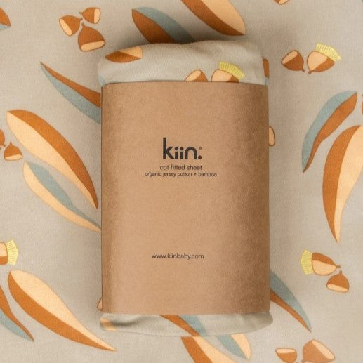 Organic Cot Sheet Eucalypt