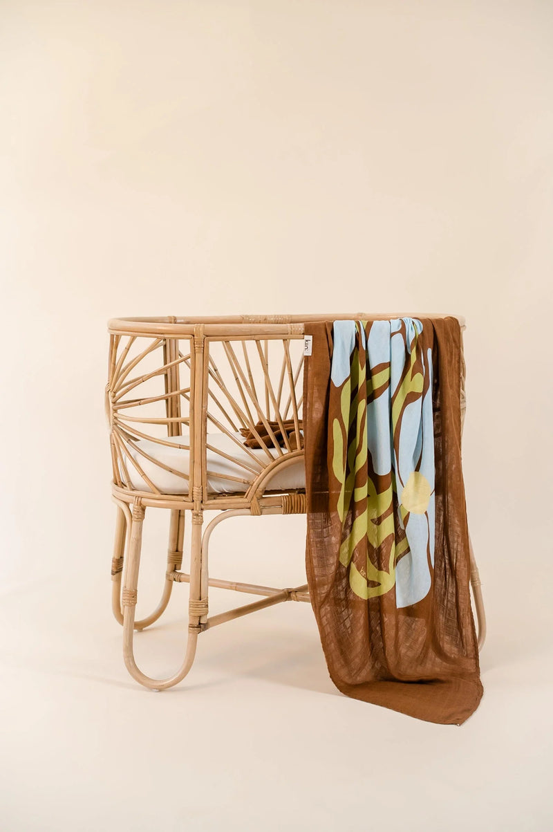 Organic Muslin Swaddle | Fleur (Limited Edition)