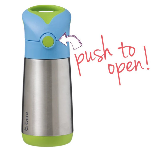 b.box Insulated Drink Bottle 350ml | Ocean Breeze