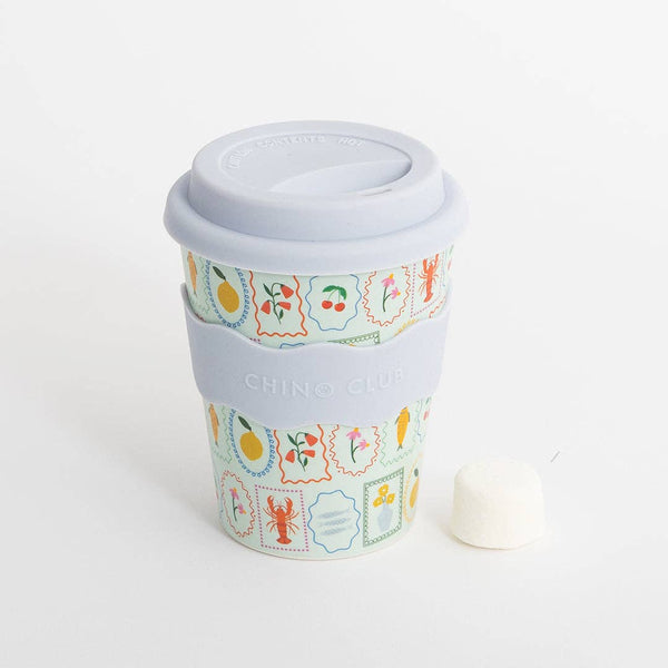 Adult Reusable Bamboo Coffee Cup 12oz (350ml) | Amalfi