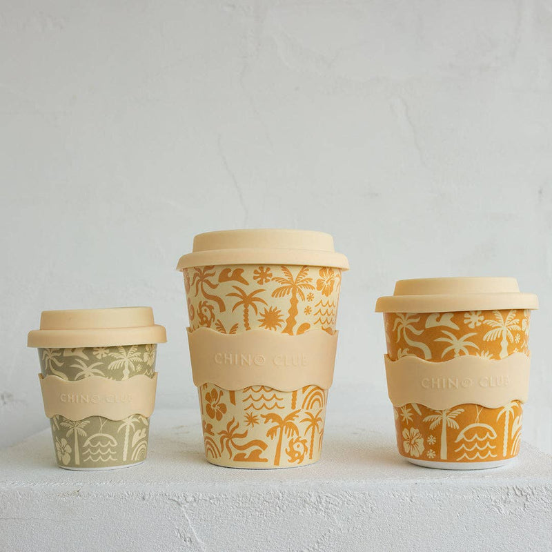 Adult Reusable Bamboo Coffee Cup 12oz (350ml) | Moana