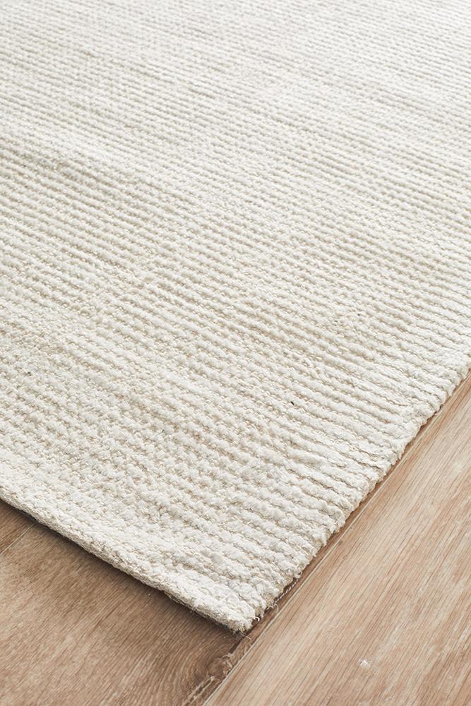 Allure Cotton Rayon Rug | Ivory