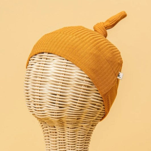 Bamboo Stretch Beanie | Caramel