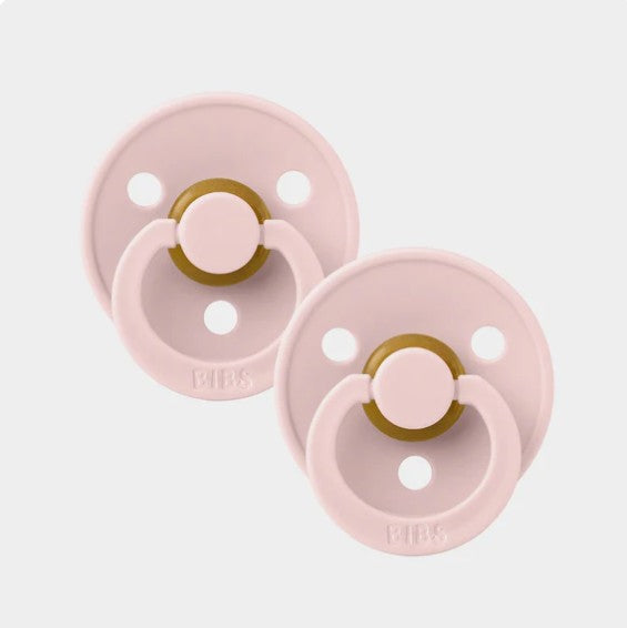 BIBS Colour Dummies (Pacifiers) 2 Pack | Blossom