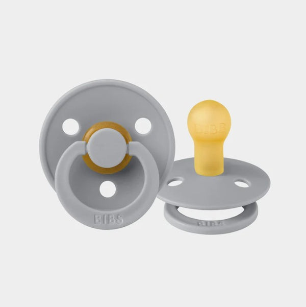 BIBS Colour Dummies (Pacifiers) 2 Pack | Cloud