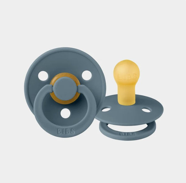 BIBS Colour Dummies (Pacifiers) 2 Pack | Petrol