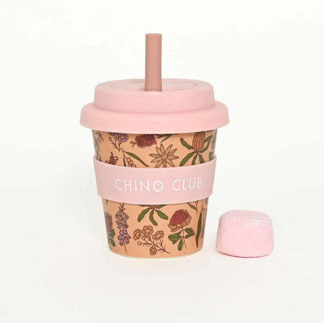 Babychino Cup 4oz (120ml) | Australian Wildflowers