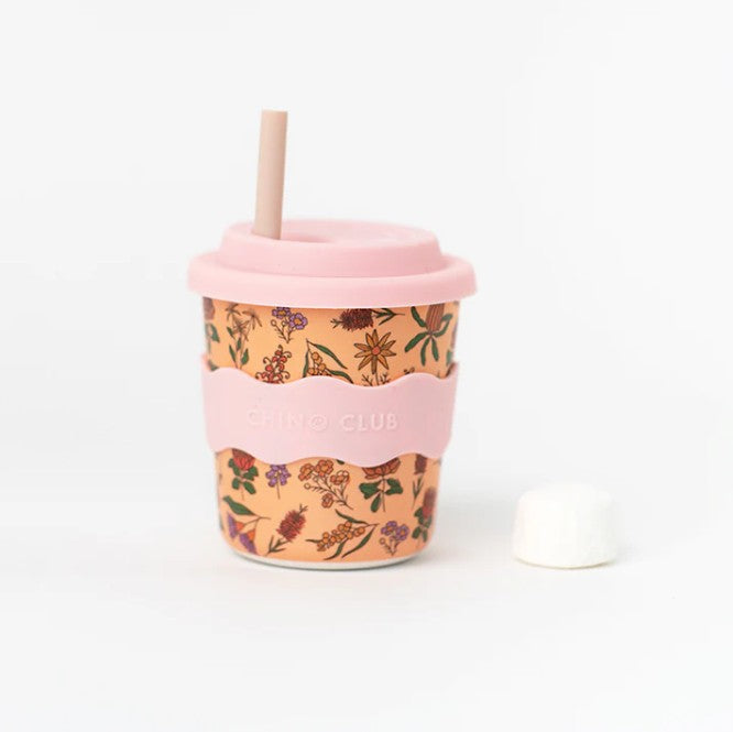Babychino Cup 4oz (120ml) | Australian Wildflowers