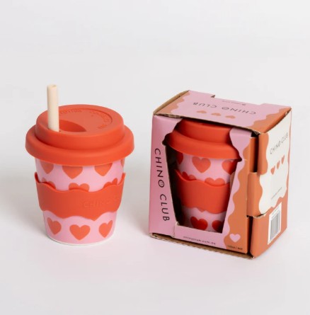 Babychino Cup 4oz (120ml) | Hearts