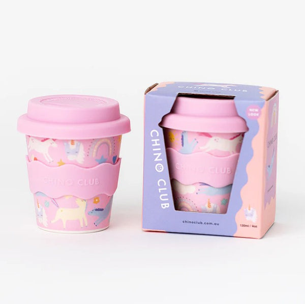 Babychino Cup 4oz (120ml) | Pink Unicorn
