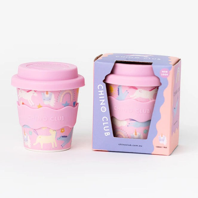 Babychino Cup 4oz (120ml) | Pink Unicorn