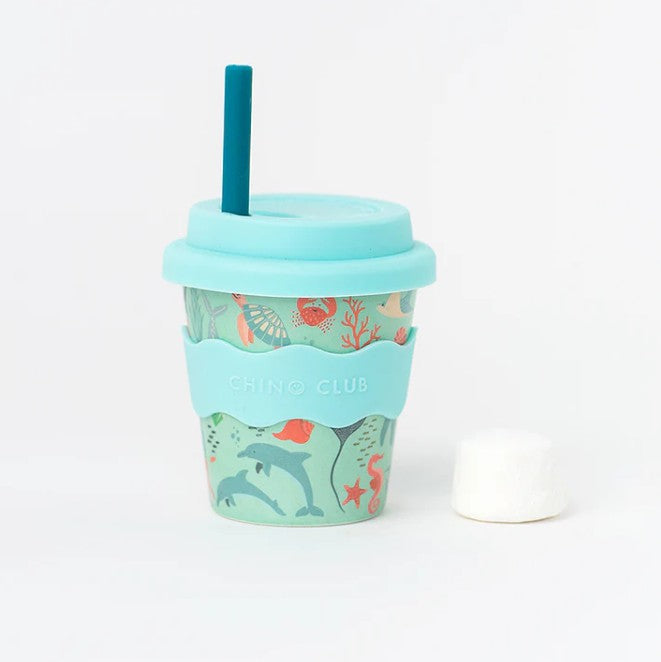 Single Silicone Babychino Straw | Choose Your Colour