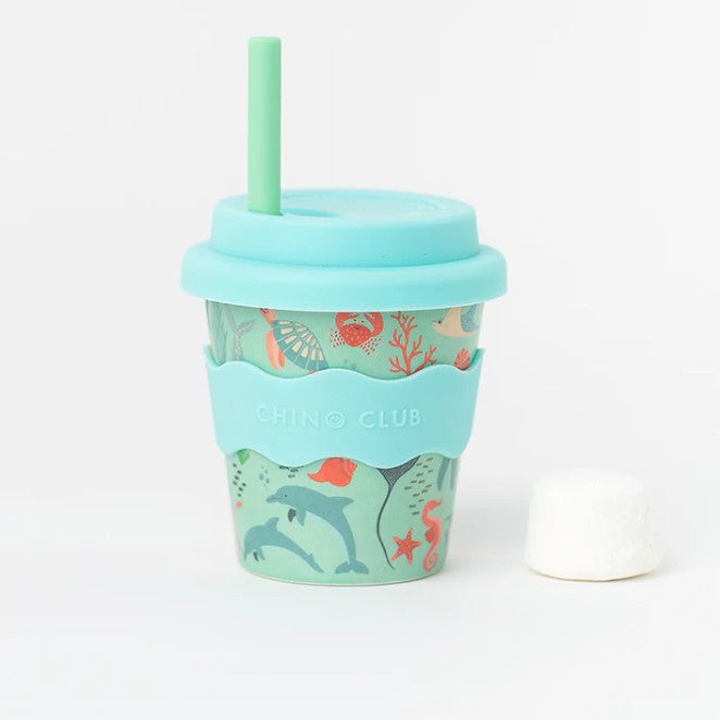 Single Silicone Babychino Straw | Choose Your Colour