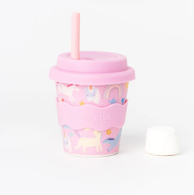 Single Silicone Babychino Straw | Choose Your Colour