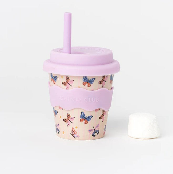 Single Silicone Babychino Straw | Choose Your Colour