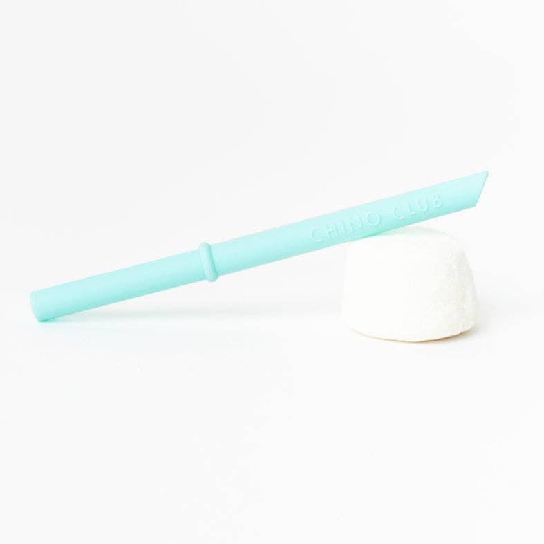 Single Silicone Babychino Straw | Choose Your Colour