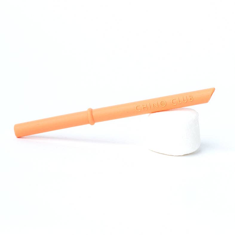 Single Silicone Babychino Straw | Choose Your Colour