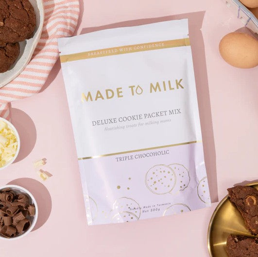 Deluxe Lactation Cookie Packet Mix | Triple Chocoholic