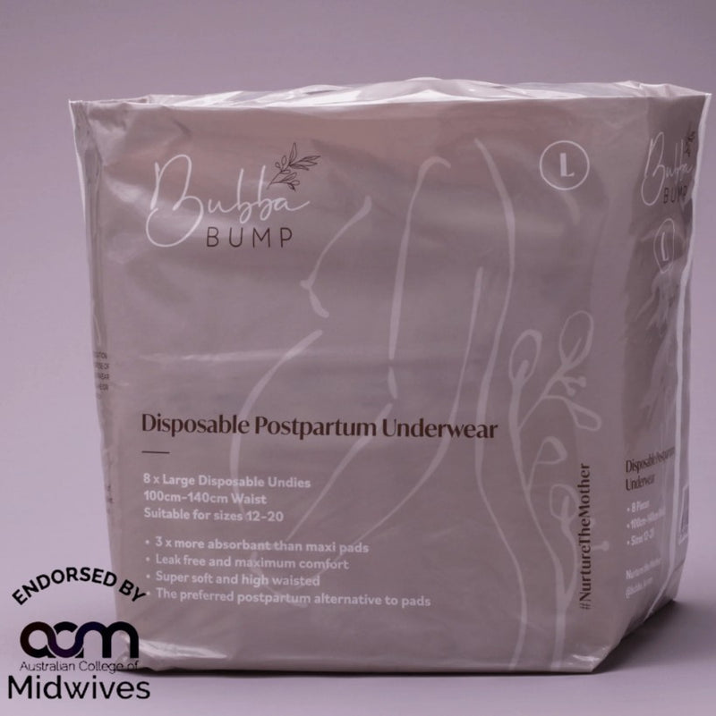 Disposable Postpartum Underwear - 8 Pack