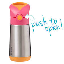 b.box Insulated Drink Bottle 350ml | Strawberry Shake