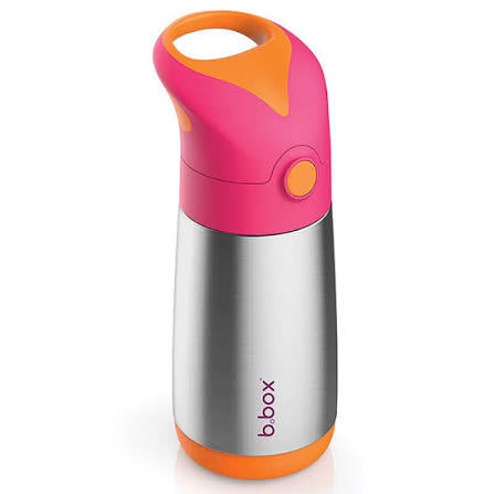 b.box Insulated Drink Bottle 350ml | Strawberry Shake