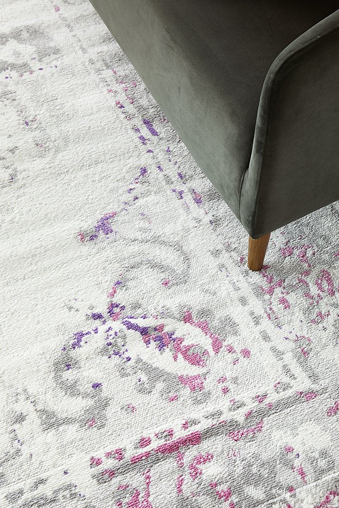 Metro 602 Rug | Pink