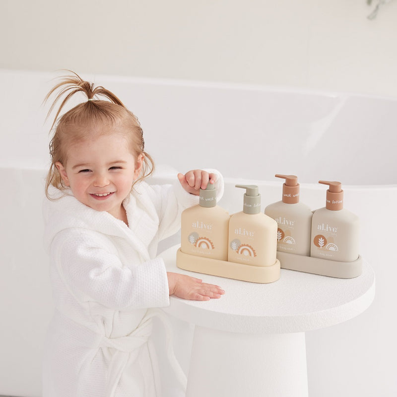 Baby Duo (Hair/Body Wash & Lotion + Tray) | Gentle Pear