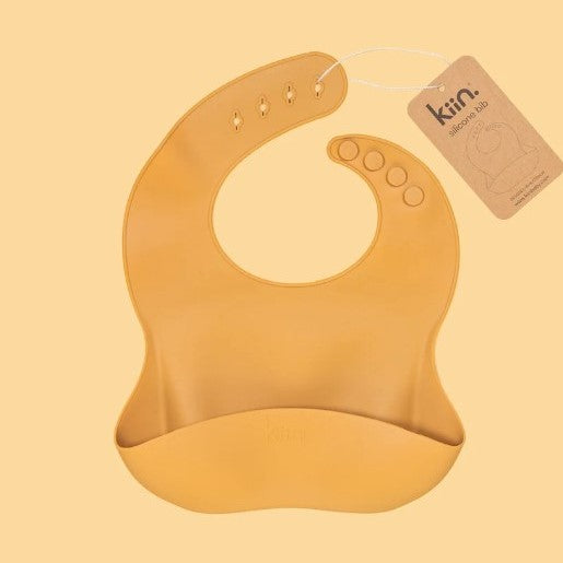 Silicone Bib | Tan