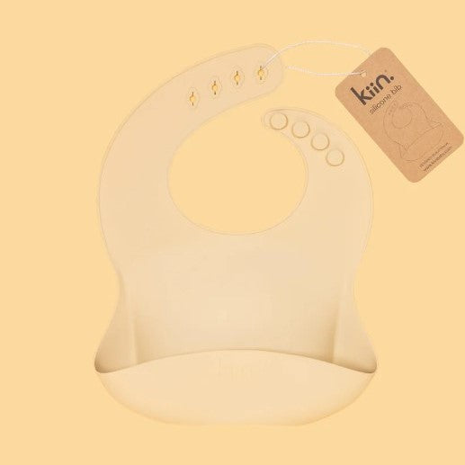 Silicone Bib | Vanilla