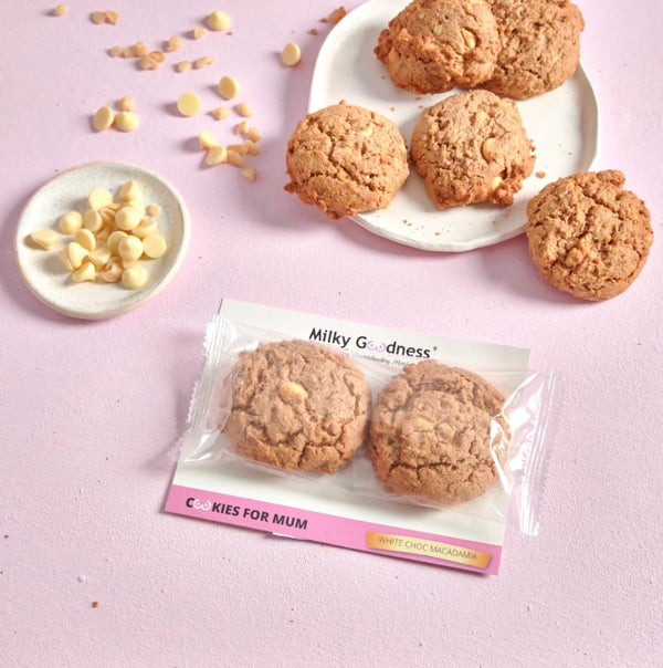 White Chocolate Chip & Macadamia Lactation Cookies