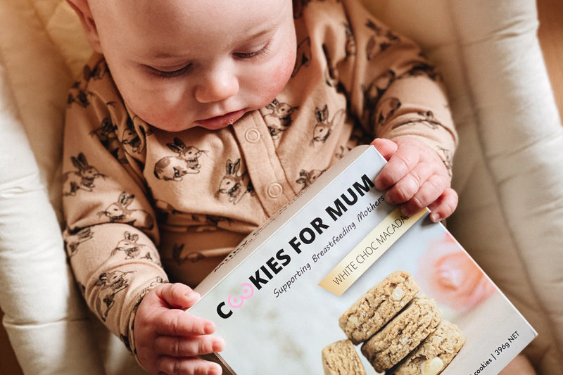 White Chocolate Chip & Macadamia Lactation Cookies