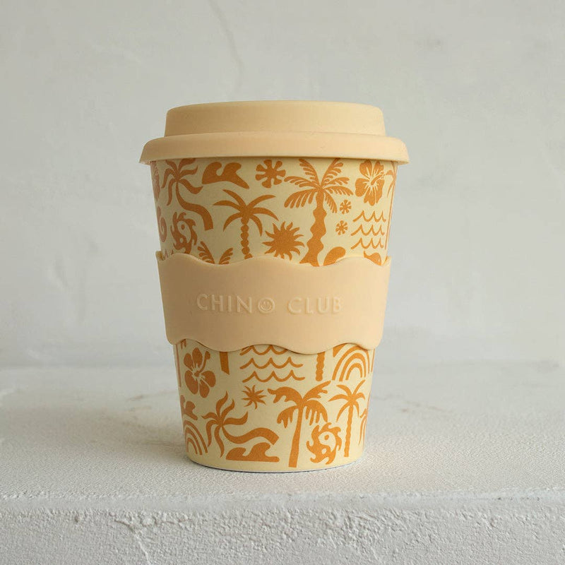 Adult Reusable Bamboo Coffee Cup 12oz (350ml) | Moana