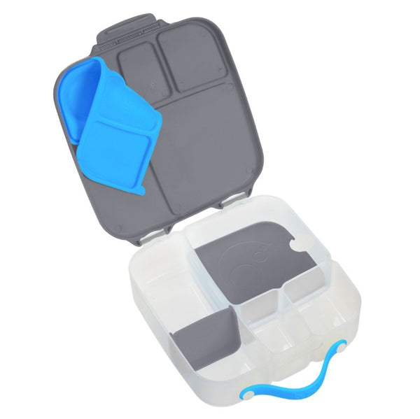 b.box Lunchbox Large 2L with Gel Cooler | Blue Slate