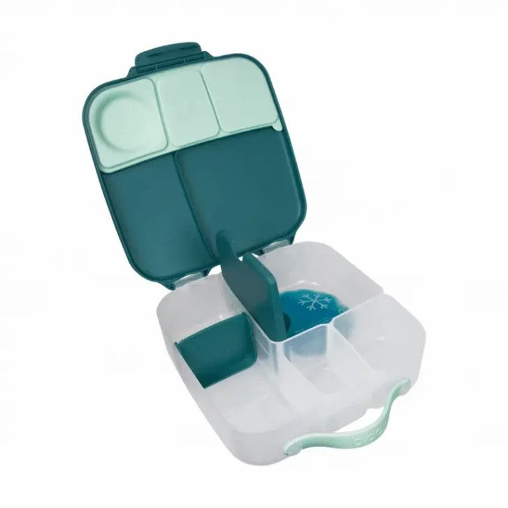b.box Lunchbox Large 2L with Gel Cooler | Emerald Forest