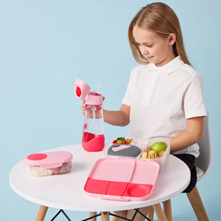b.box Lunchbox Large 2L with Gel Cooler | Flamingo Fizz