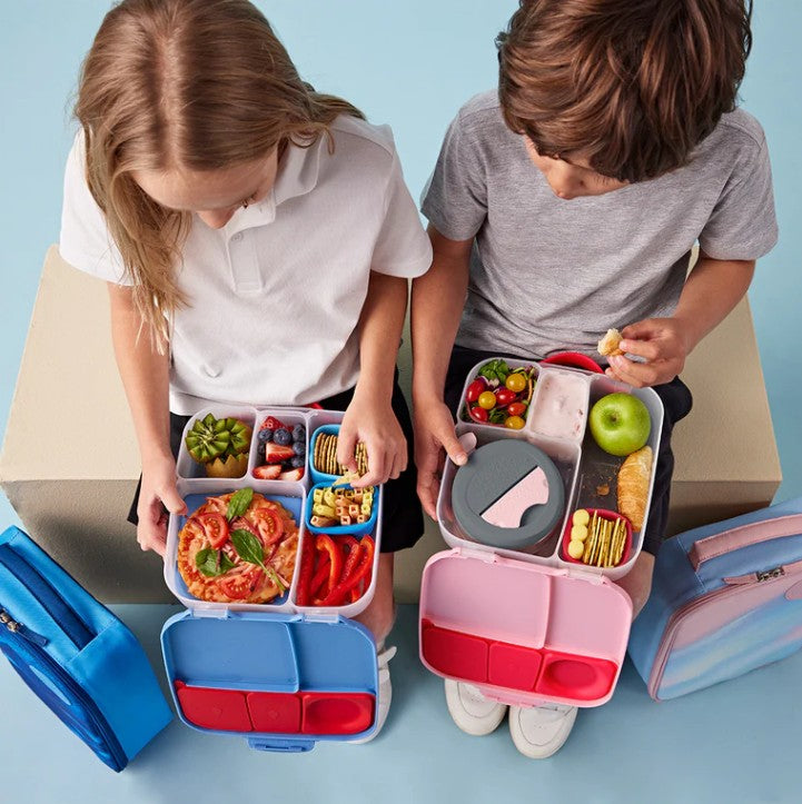 b.box Lunchbox Large 2L with Gel Cooler | Flamingo Fizz