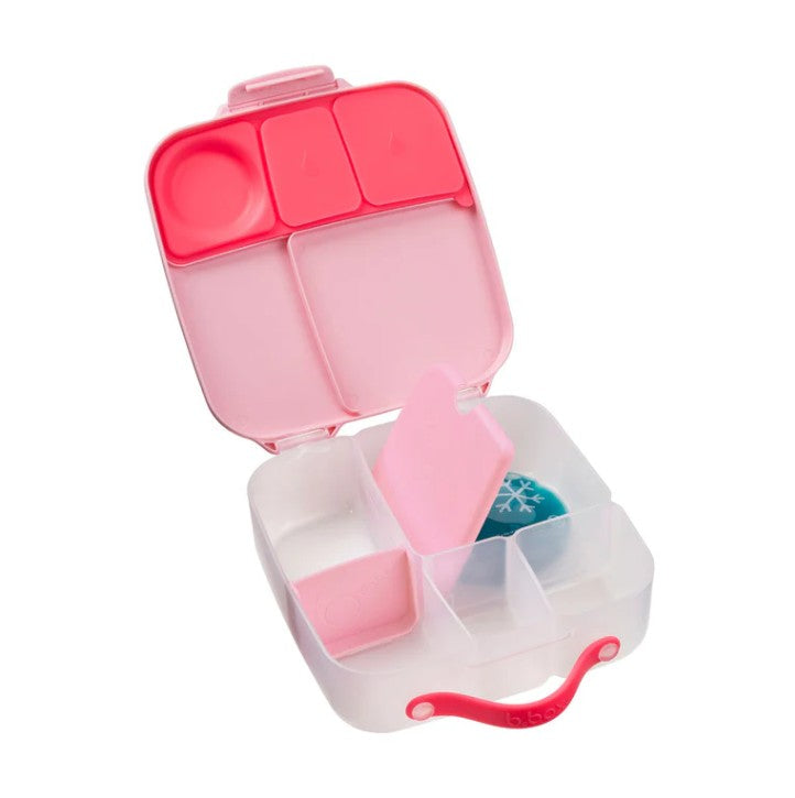 b.box Lunchbox Large 2L with Gel Cooler | Flamingo Fizz
