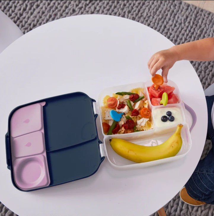 b.box Lunchbox Large 2L with Gel Cooler | Indigo Rose