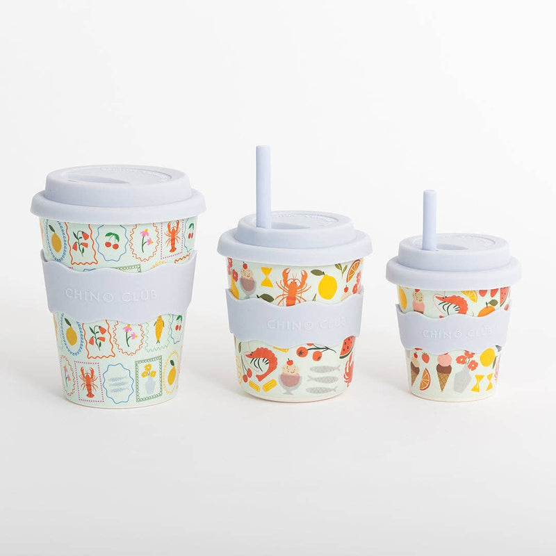 Adult Reusable Bamboo Coffee Cup 12oz (350ml) | Amalfi