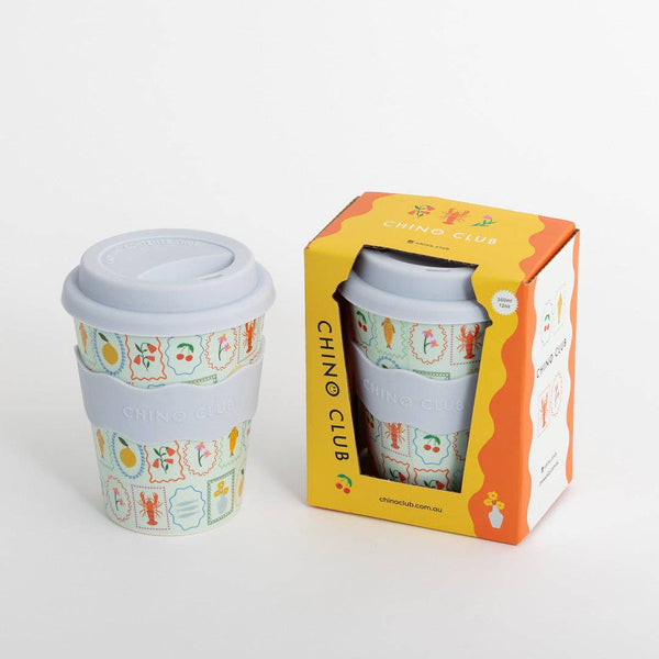 Adult Reusable Bamboo Coffee Cup 12oz (350ml) | Amalfi