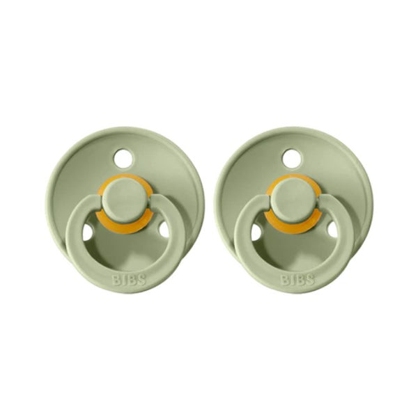 BIBS Colour Dummies (Pacifiers) 2 Pack | Sage