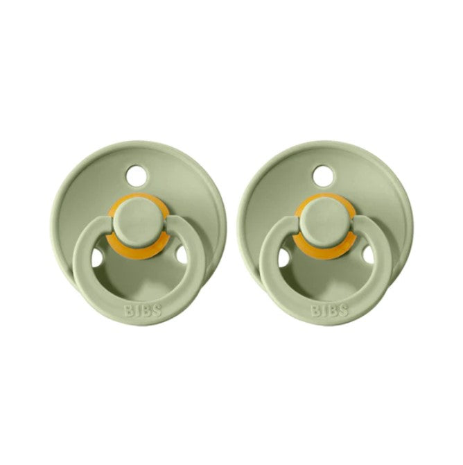 BIBS Colour Dummies (Pacifiers) 2 Pack | Sage