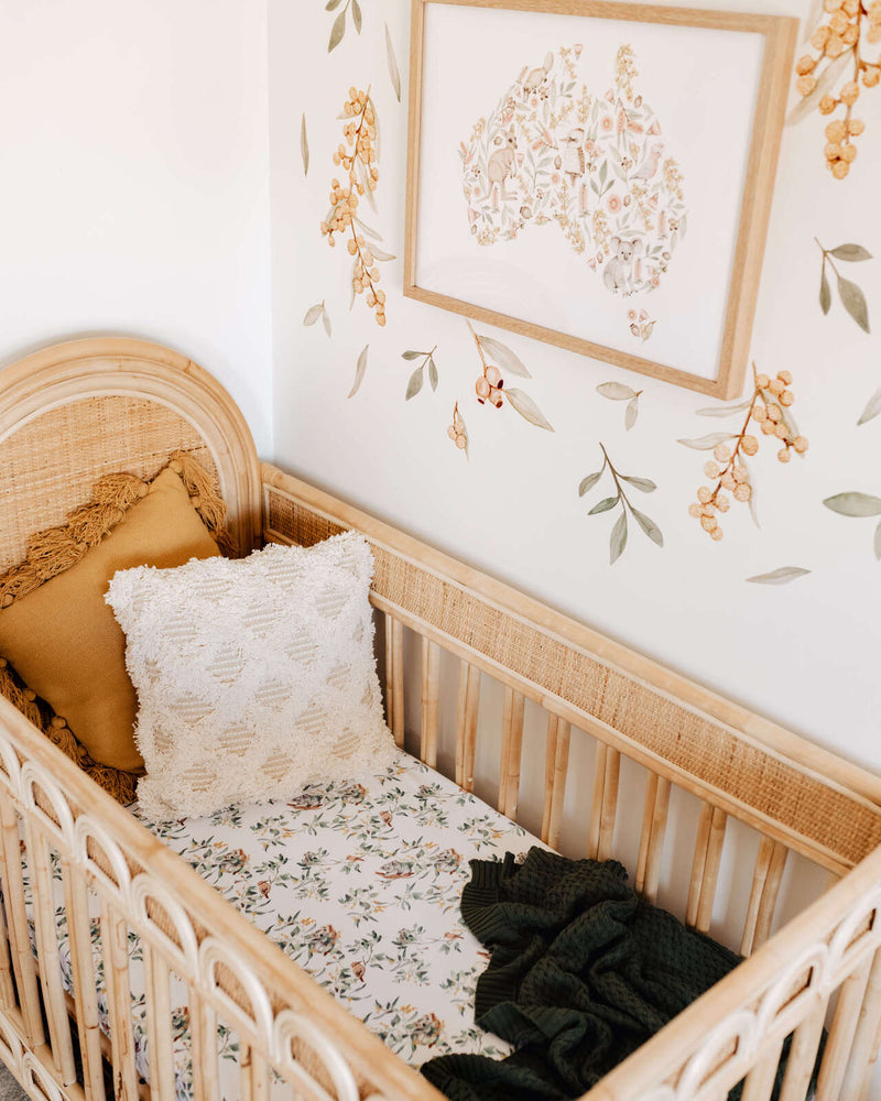 Fitted Cot Sheet | Eucalypt