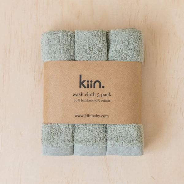 Wash Cloth 3 Pack | Sage