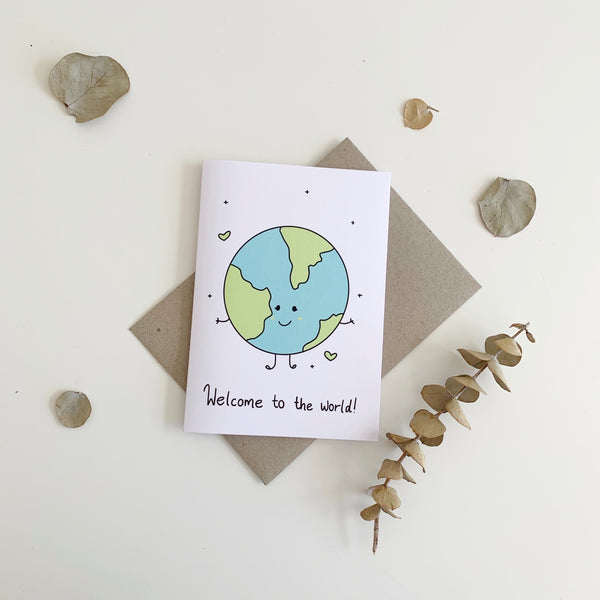 Plantable Seed Card | Welcome to the World