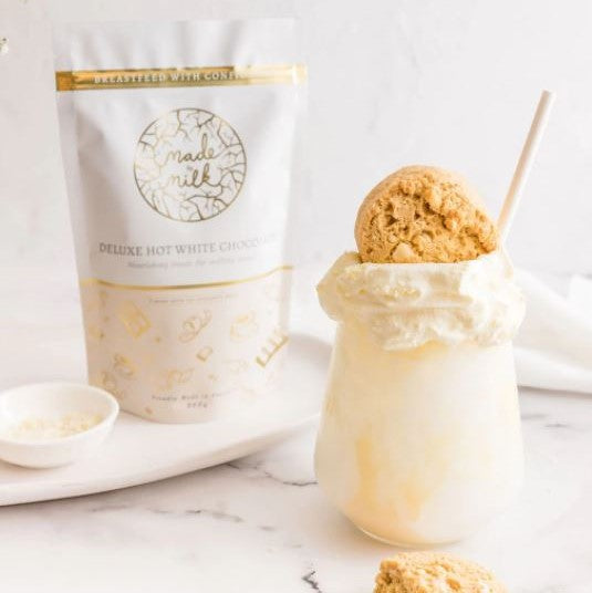 Deluxe Lactation Drink | White Hot Chocolate